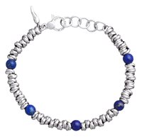 Bracelet Giovanni Raspini Man Uomo in Silver Lapislazzulo 11649L - 11649L
